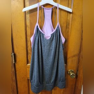 Exercise Tank with Built in Bra